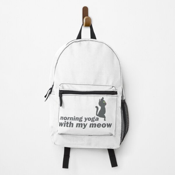 Item preview, Morning Yoga With My Meow designed and sold by 0umStore.