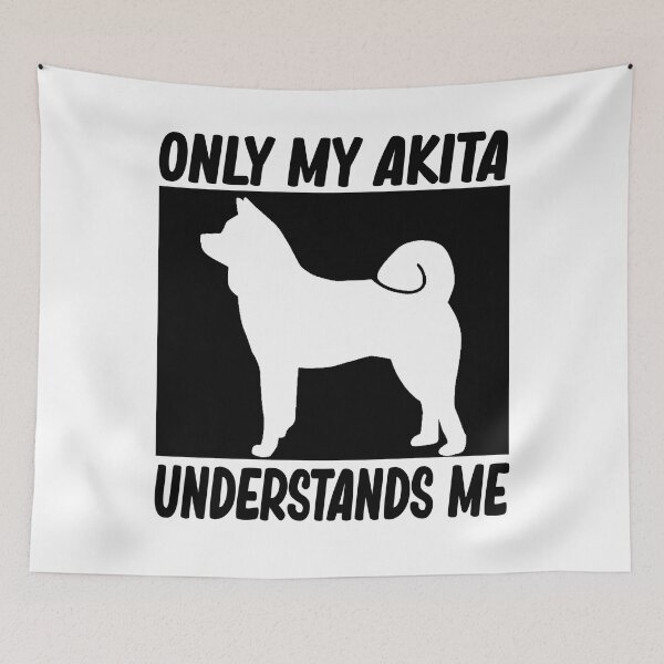 Item preview, only my akita understands me funny akita inu dog lover gift designed and sold by alaechamlal.