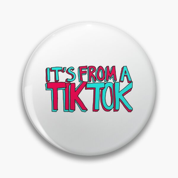 Item preview, It’s From A Tik Tok Sticker designed and sold by spokefan.