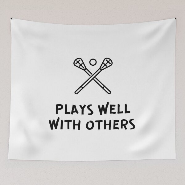 Item preview, Lacrosse: Plays well with others designed and sold by TheGreenGoat.