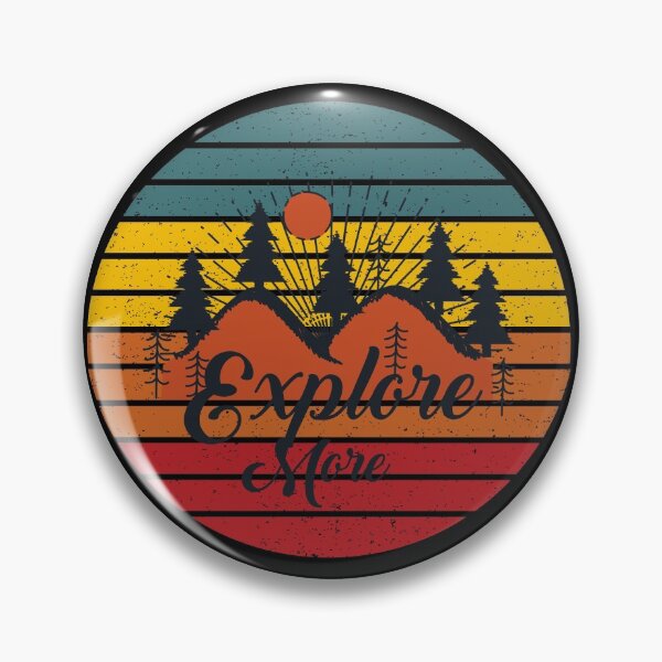 Item preview, Explore More Vintage Circle Design designed and sold by GaryDobson.