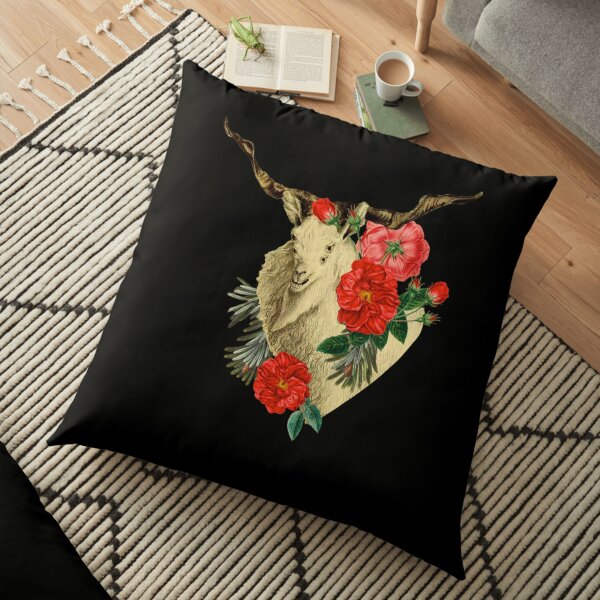 Quattuor Luscus Capra Floor Pillow