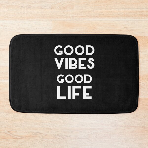 Item preview, Good Vibes Good Life new trending quote typo designed and sold by PrimeScripts.