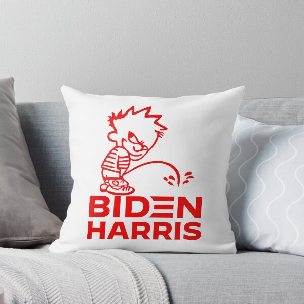 Item preview, Calvin Peeing No Biden Harris Funny  designed and sold by Nebula1212.