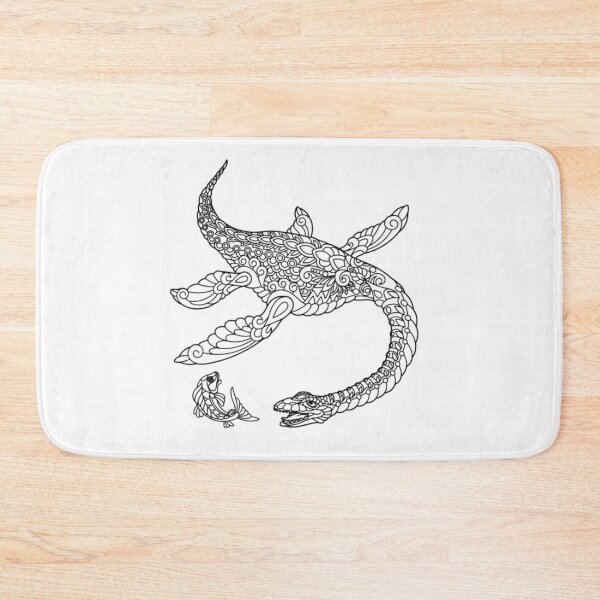 Item preview, Plesiosaurus Dinosaur Relaxing Design designed and sold by COLEY-CREATIONS.