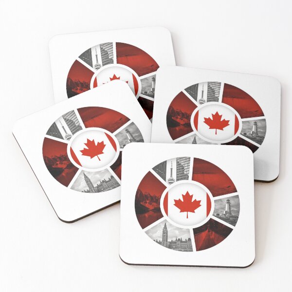 Item preview, CANADA CIRCLE PHOTO FRAME  designed and sold by MarkMotta.
