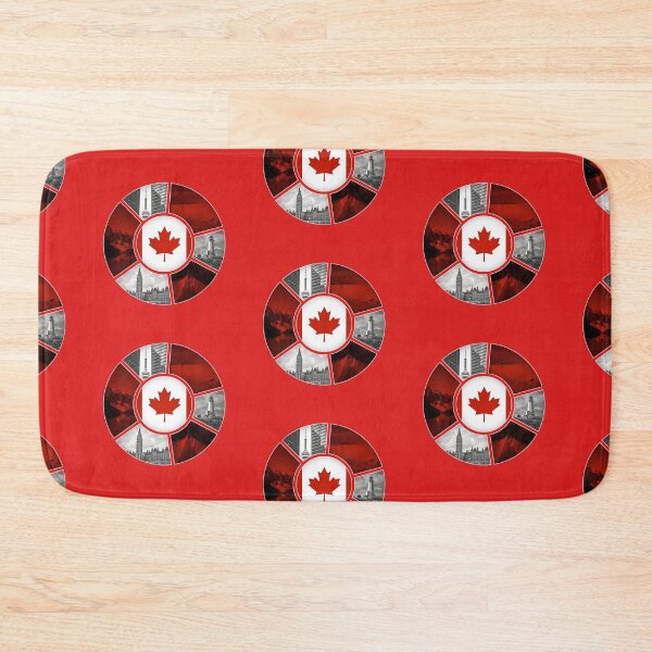 Item preview, CANADA CIRCLE PHOTO FRAME  designed and sold by MarkMotta.