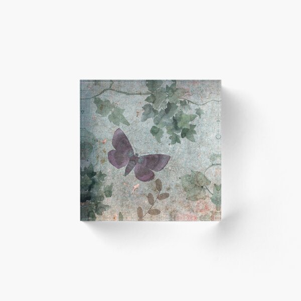 Artikelvorschau, Weiche Schmetterling und Efeu Aquarell entworfen und verkauft von Zurickdesigns.