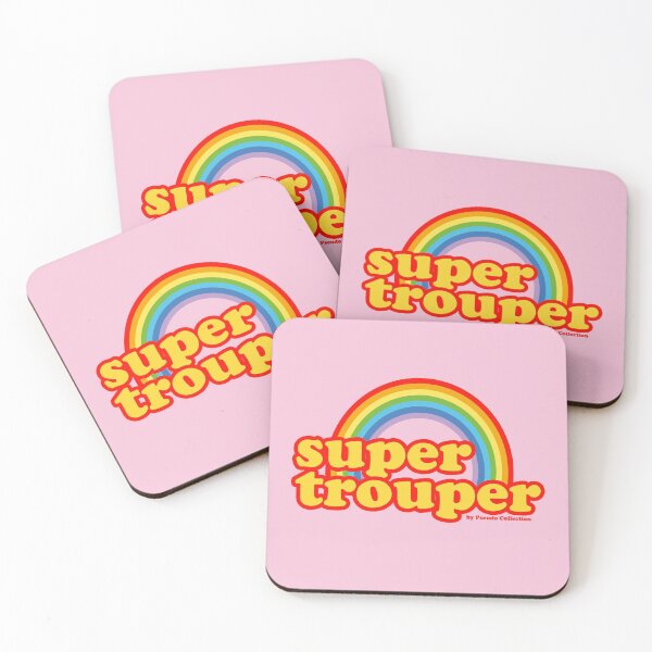 Item preview, Supertrouper Super Trouper Pseudo 70s 70s rainbow designed and sold by PCollection.