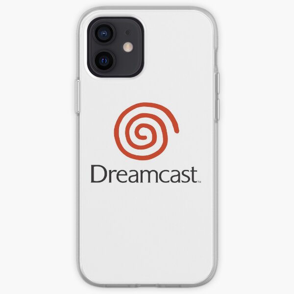 Dreamcast Logo (avec texte) Coque souple iPhone