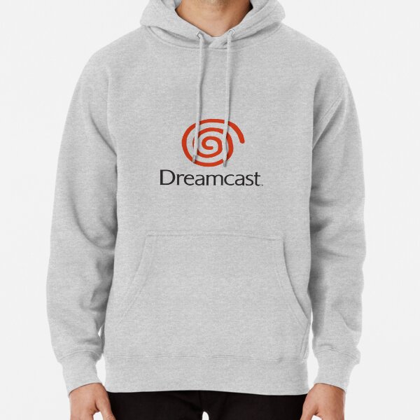Logotipo de Dreamcast (con texto) Sudadera con capucha