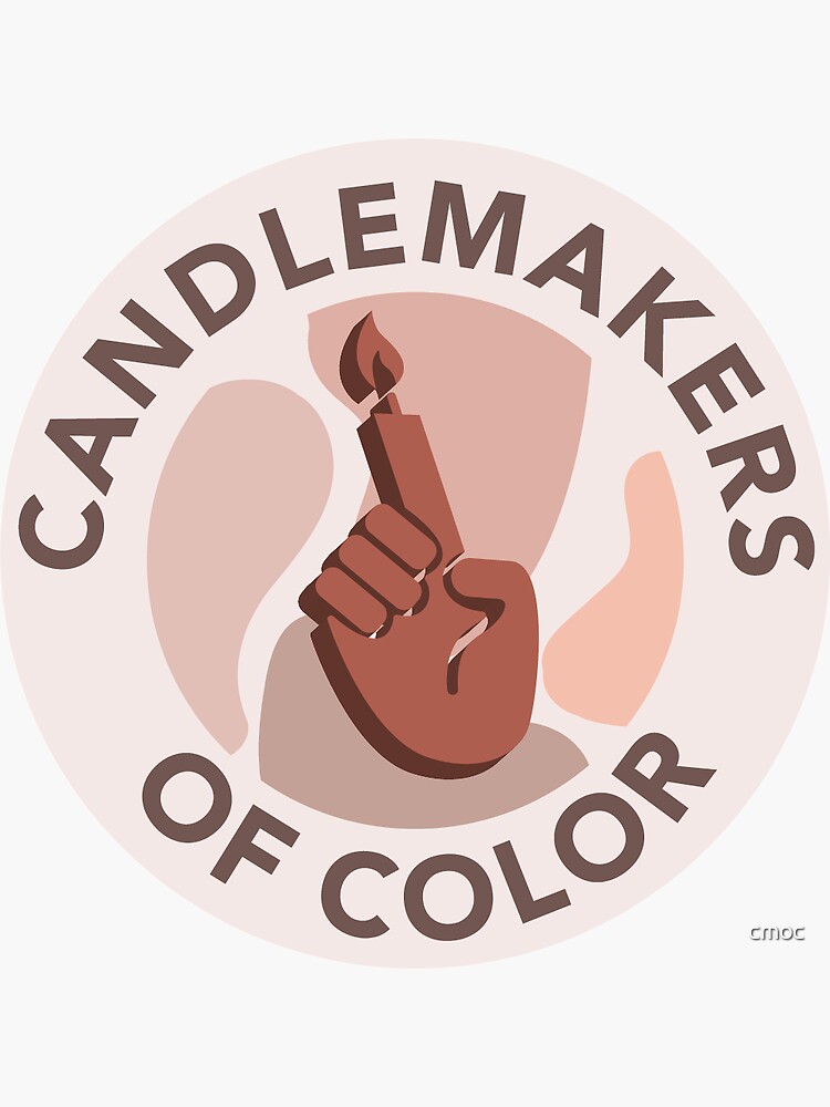 "Candlemakers of Color" Sticker by cmoc Redbubble