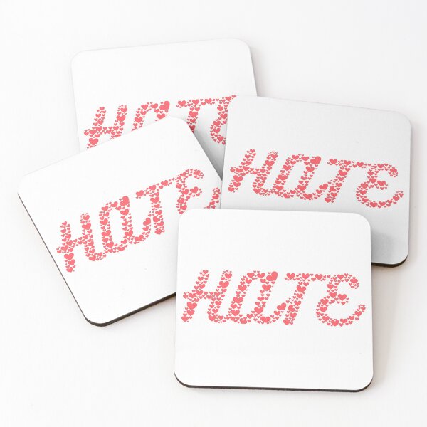 Item preview, Hate, hearth silhouette designed and sold by stuff-n-stuff.