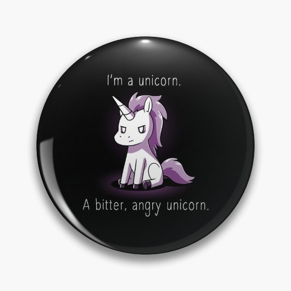 Item preview, Bitter, Angry Unicorn designed and sold by magnetarball.