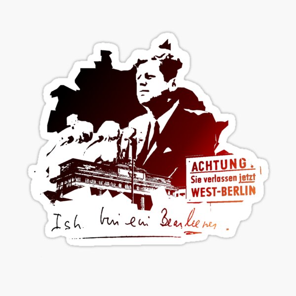 Ich bin ein Berliner Sticker