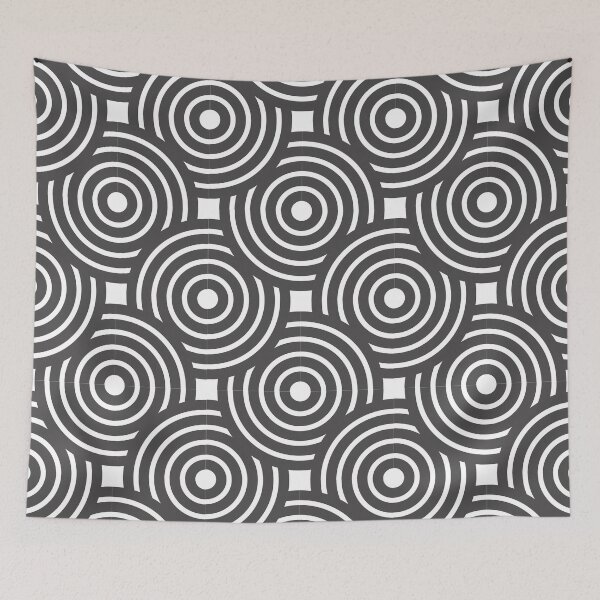 Item preview, Round and Round Pattern designed and sold by KLINESTORE.