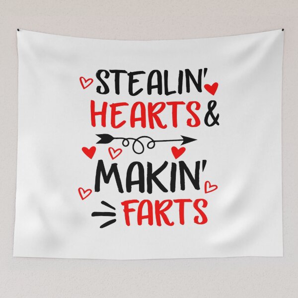 Item preview, valentines day , Stealing Hearts And Blasting Farts designed and sold by chopola-shop.