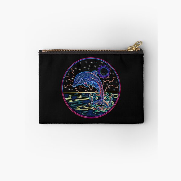 Item preview, Neon dolphin at night designed and sold by umfhn.