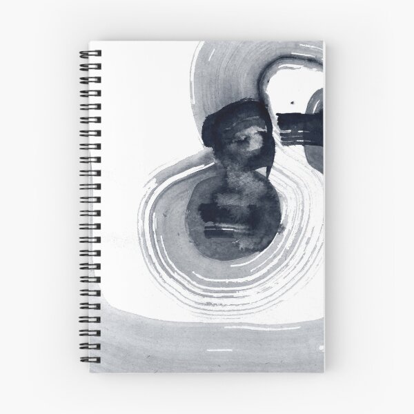 Item preview, ink explorations (004) - abstract black ink painting designed and sold by expl-rations.