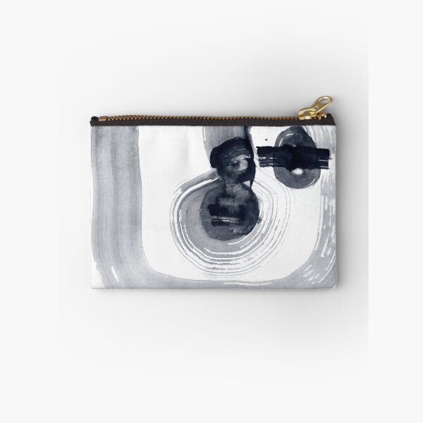 Item preview, ink explorations (004) - abstract black ink painting designed and sold by expl-rations.
