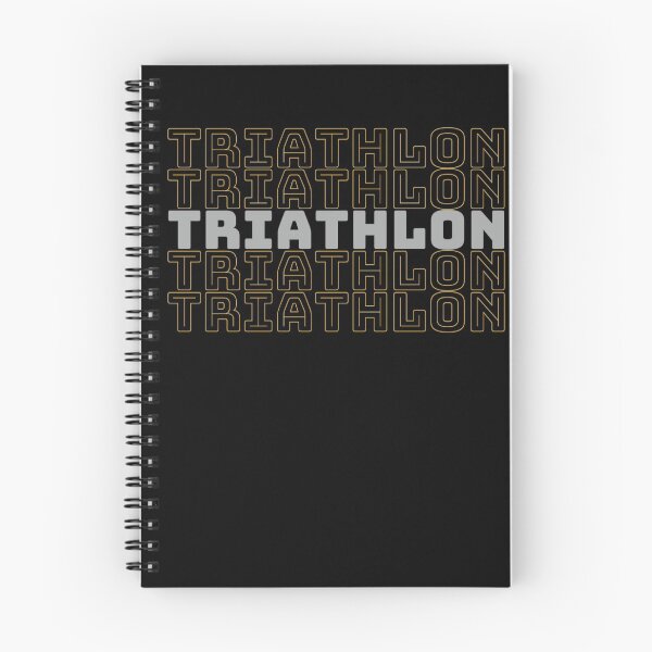 Item preview, Golden Retro Triathlon In The Pain Cave  designed and sold by Sonatablue.