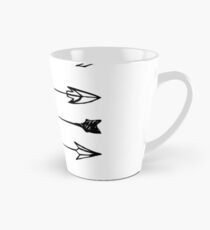 Niedlicher Pfeilentwurf Tasse (groß)