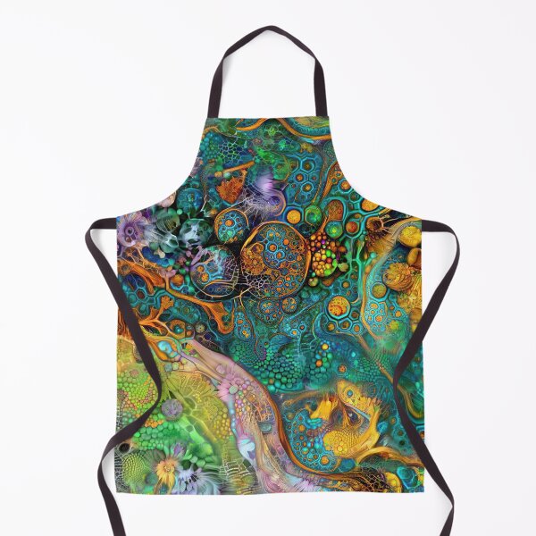 Item preview, Deepdream floral fractalize space abstraction designed and sold by blackhalt.