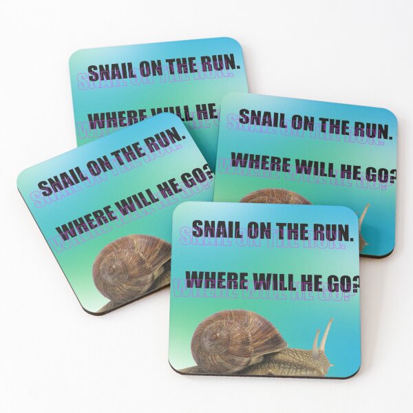 Item preview, Snail on the Run V2 designed and sold by ZGarbageTurtle.