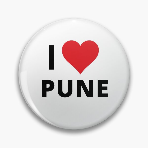 Item preview, I Love Pune (light) designed and sold by mugify.