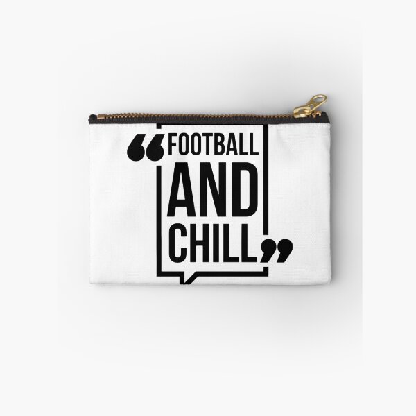 Item preview, FOOTBALL AND CHILL - Superbowl designed and sold by ellis-vinyasa.