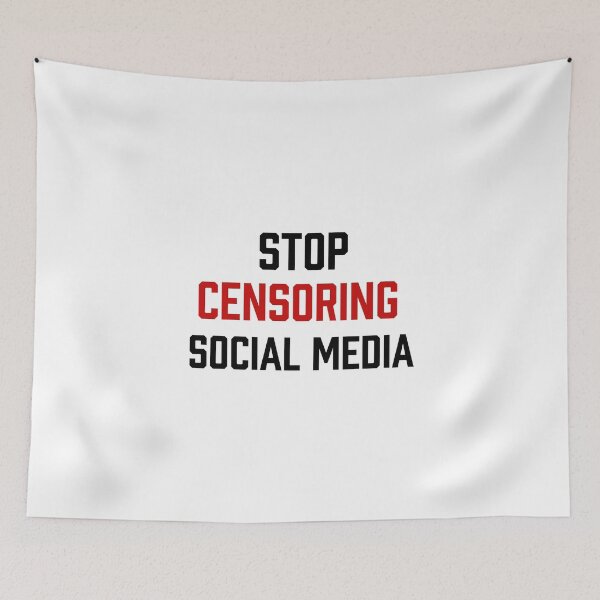 Item preview, Stop Censoring social media designed and sold by RossDillon.