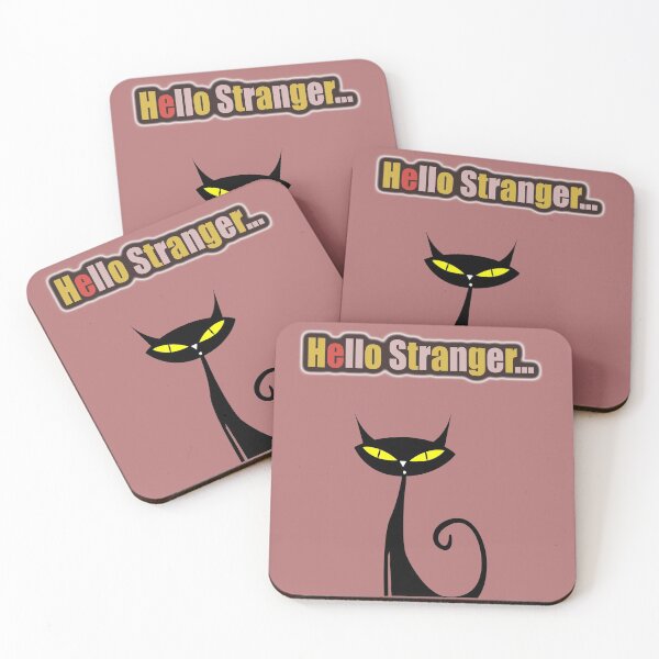 Item preview, Hello Stranger cute kity  designed and sold by Nickolas Kyprianos.
