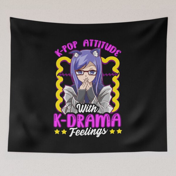 Item preview, Cute & Funny K-Pop Attitude With K-Drama Feelings designed and sold by perfectpresents.