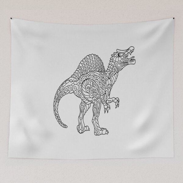 Item preview, Spinosaurus Dinosaur Relaxing Design designed and sold by COLEY-CREATIONS.