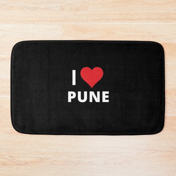 Item preview, I Love Pune (dark) designed and sold by mugify.