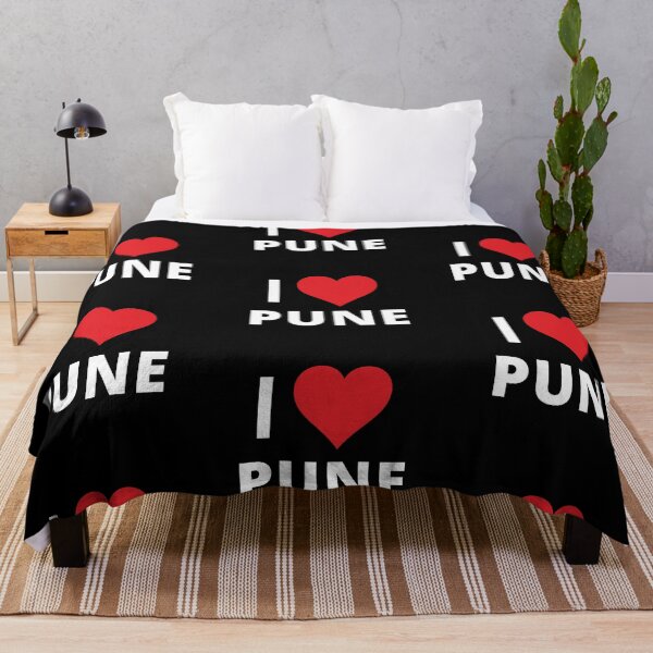 Item preview, I Love Pune (dark) designed and sold by mugify.