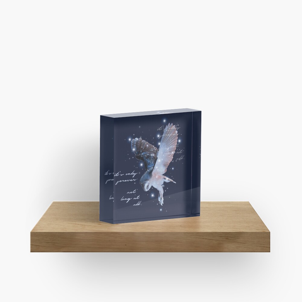 it's only forever Acrylic Block