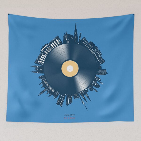 Item preview, vienna skyline vinyl designed and sold by BekimART2.