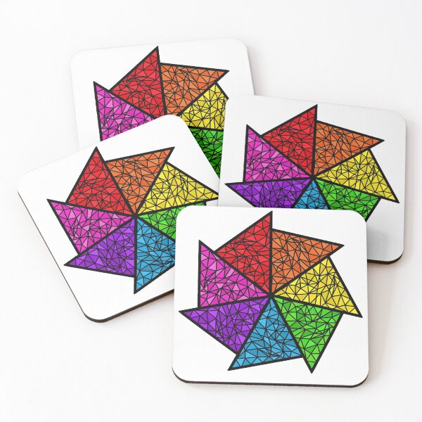 Item preview, Polygon Rainbow designed and sold by Artie297.