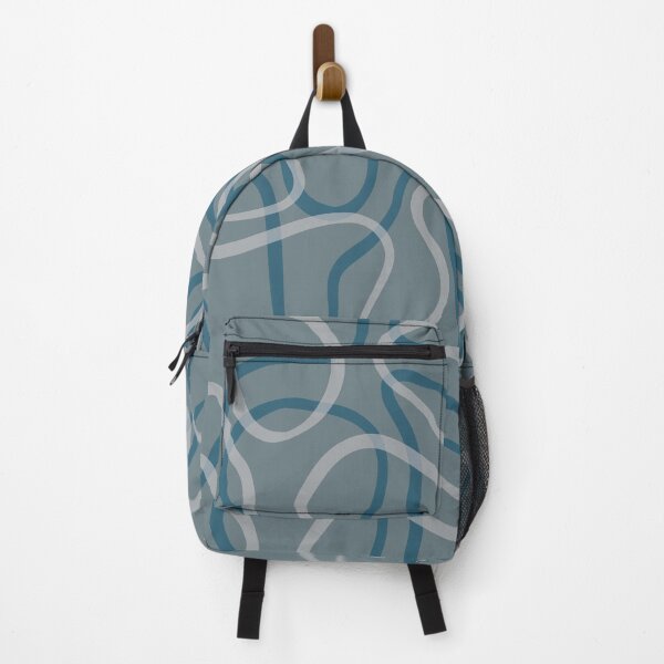 Item preview, Abstract Pale blue Squiggles designed and sold by Devon Ralston.