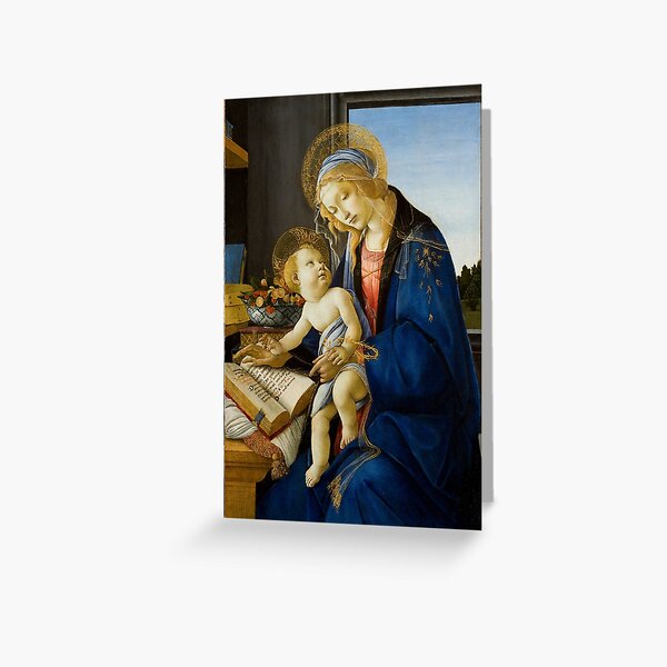 Item preview, Virgin Mary: Madonna of the Book by Sandro Botticelli designed and sold by The Great  Art.