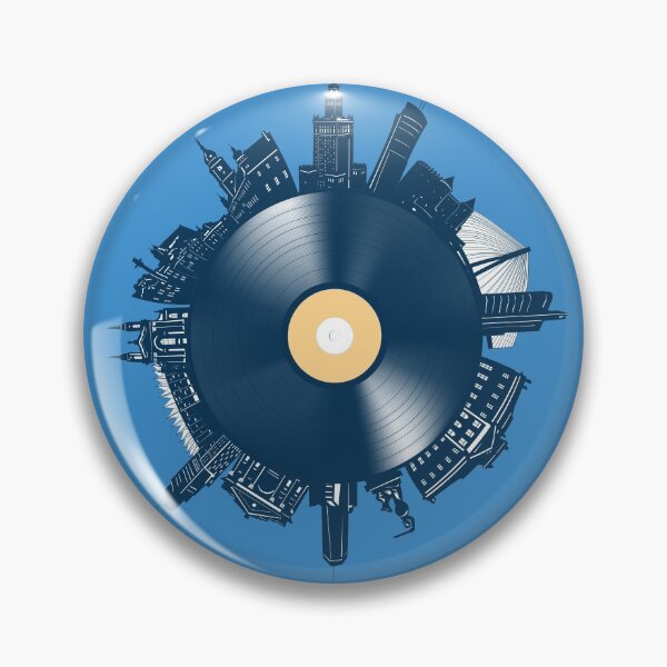 Item preview, warsaw skyline vinyl designed and sold by BekimART2.