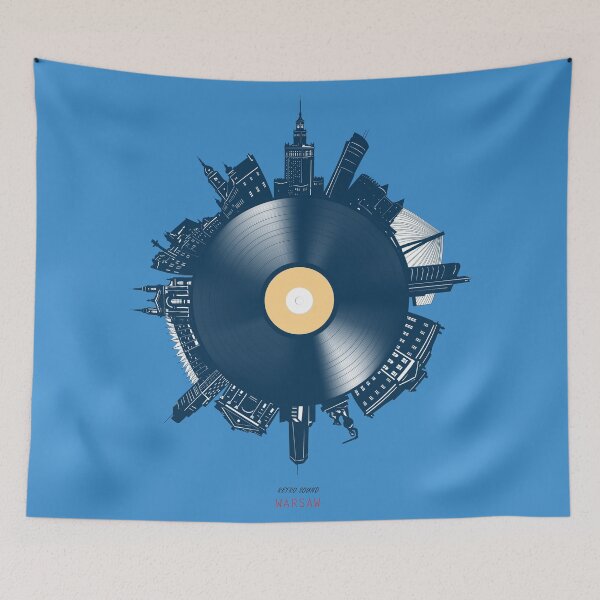 Item preview, warsaw skyline vinyl designed and sold by BekimART2.