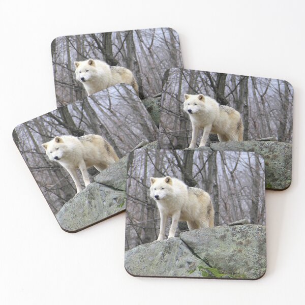 Item preview, Arctic Wolf Ready to Pounce designed and sold by vette.