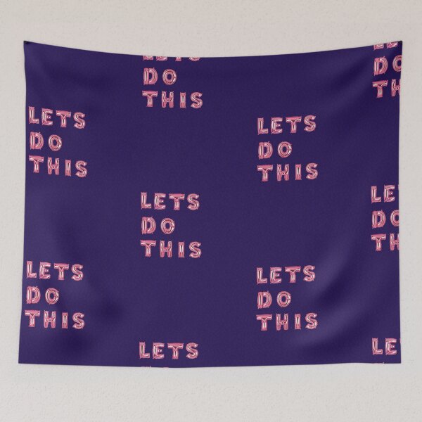Item preview, Let’s Do This designed and sold by flockadoodle.