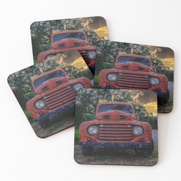 Item preview, Old Red Truck at Sunset designed and sold by dbvirago.