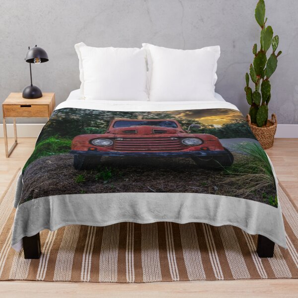 Item preview, Old Red Truck at Sunset designed and sold by dbvirago.