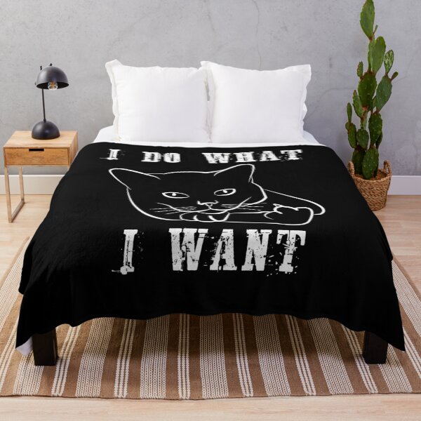 Item preview, Funny Cat I Do What I Want designed and sold by PEHardy-Designs.