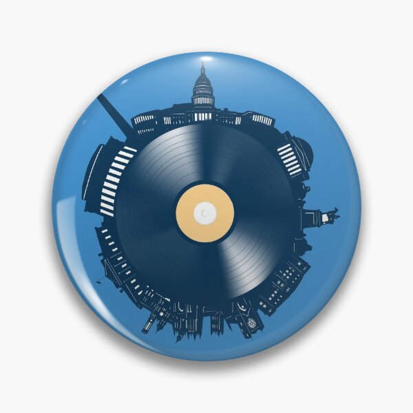Item preview, washington dc skyline vinyl designed and sold by BekimART2.
