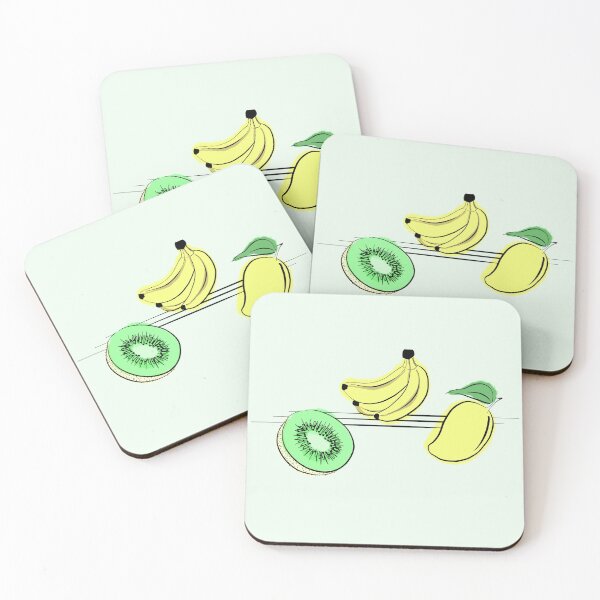 Item preview, Summer Fruits - Kiwi, Banana, Mango designed and sold by SemDesigns1.